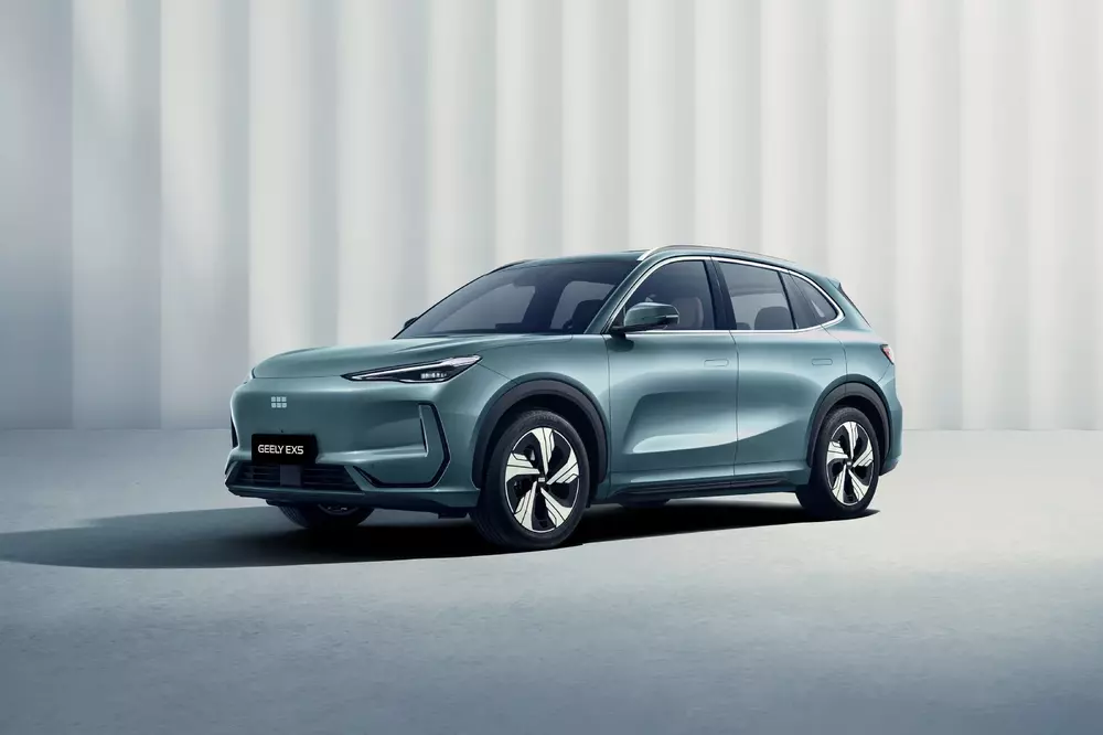 Geely EX5 цена в Новосибирске