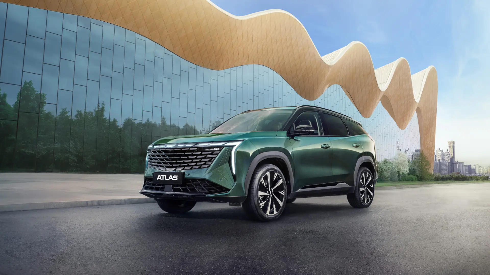 Geely Atlas в Новосибирске