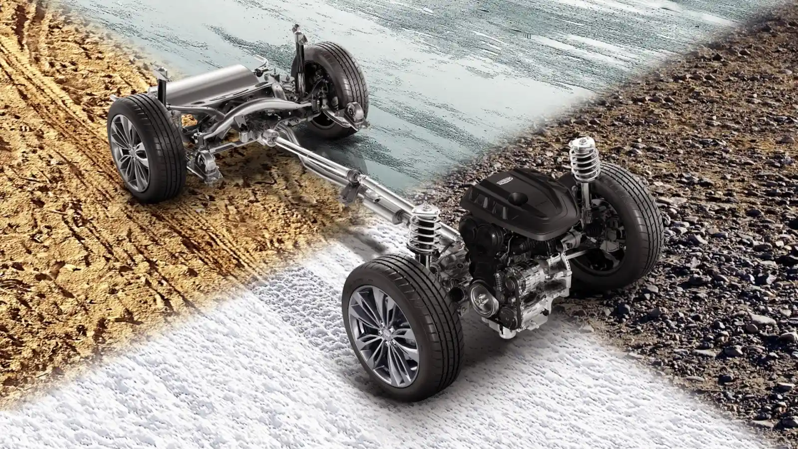 Geely Atlas: полный привод