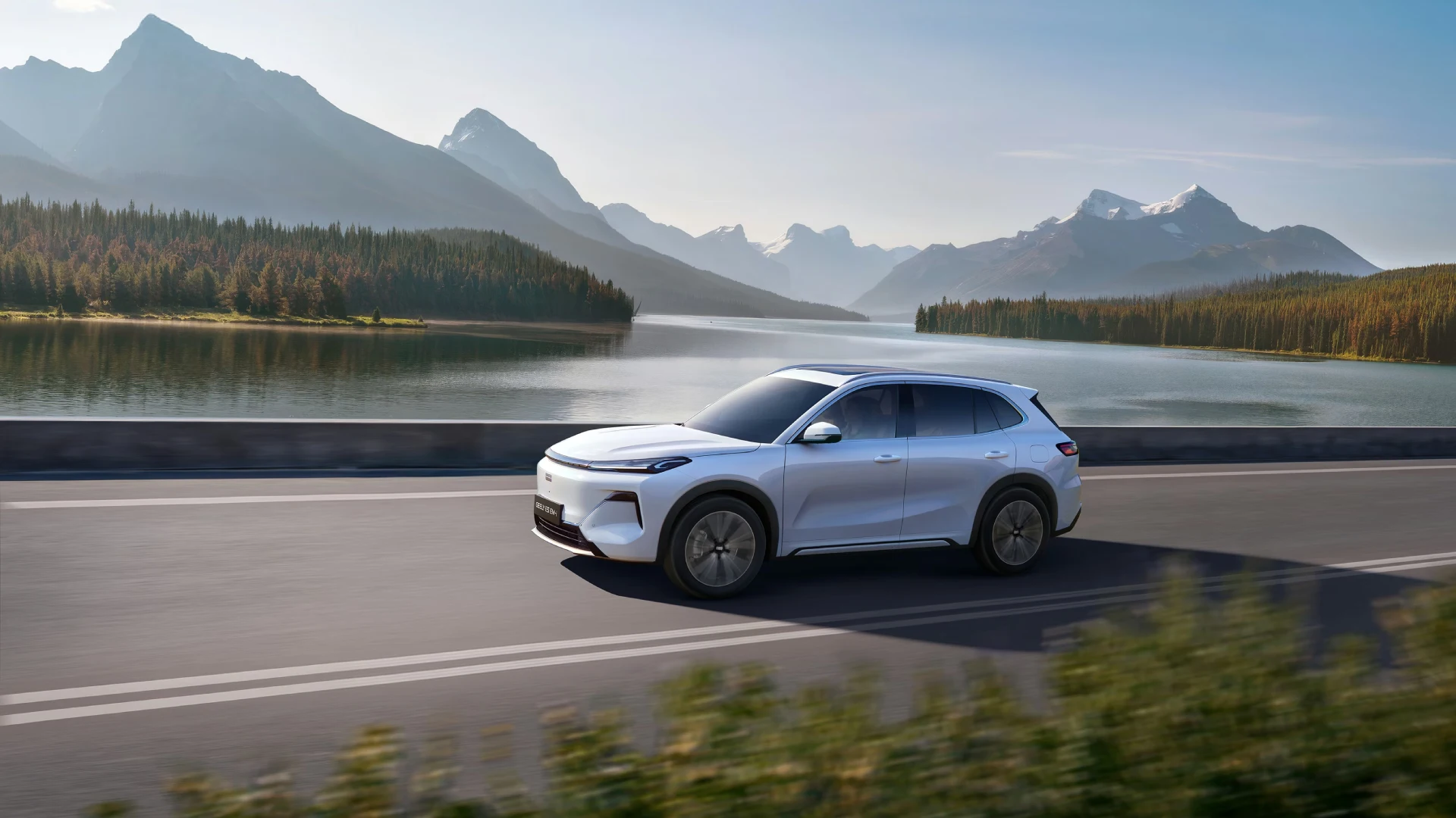 Geely EX5 Гибрид в Новосибирске